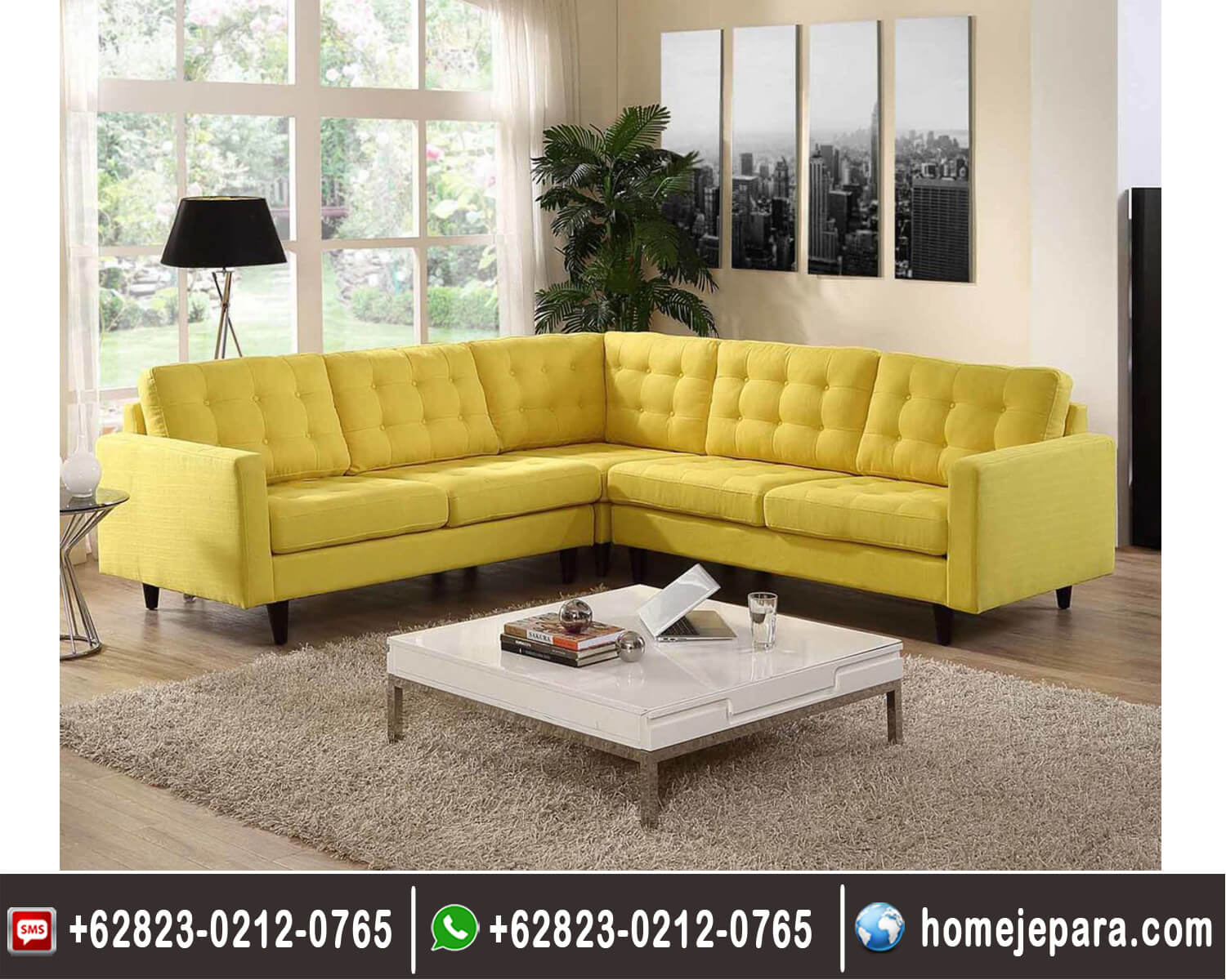 Sofa Sudut Minimalis Modern Mewah 2 Toko Furniture Home Jepara