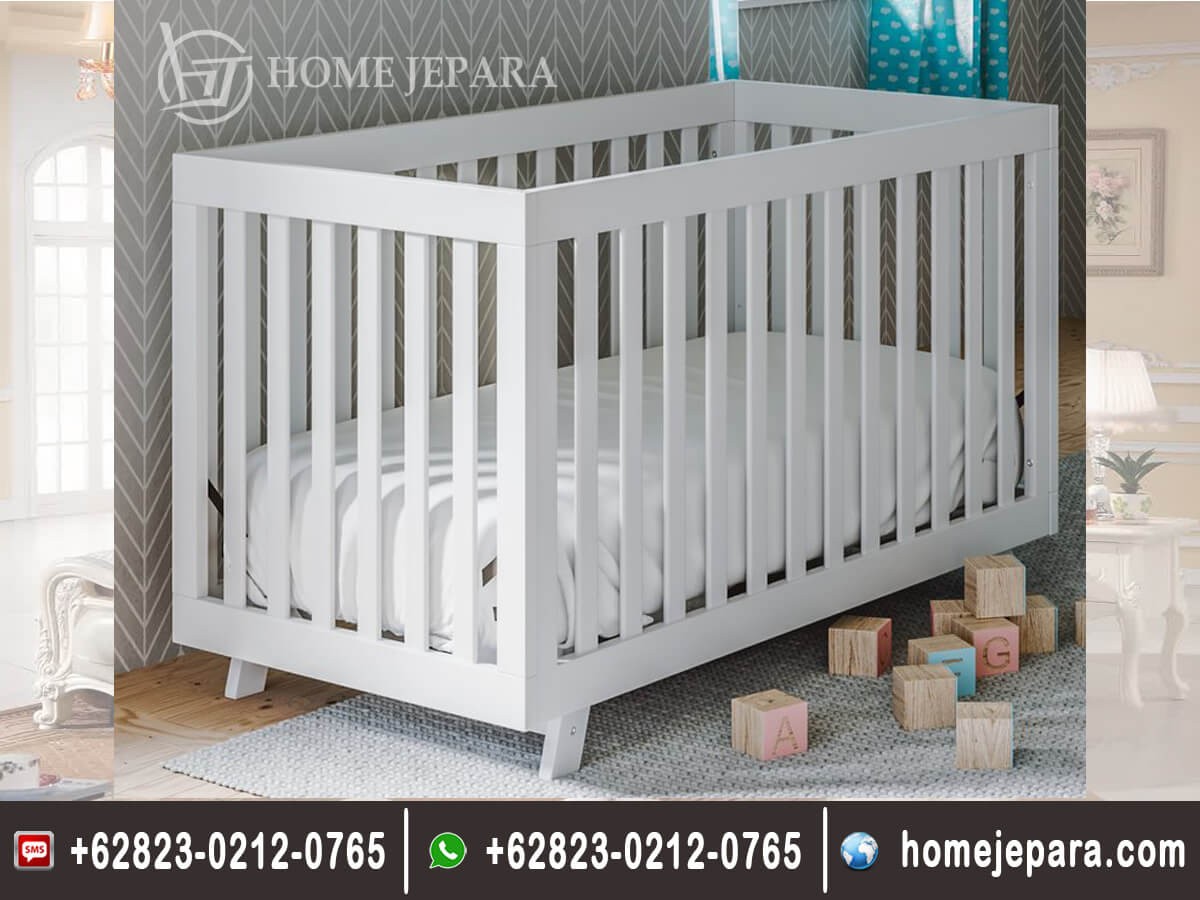 Tempat Tidur Baby Duco Putih Modern