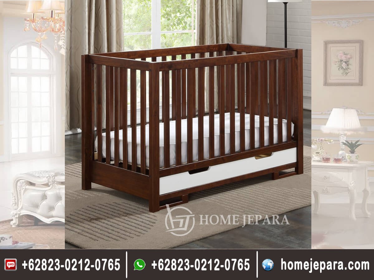 Tempat Tidur Bayi Model Laci