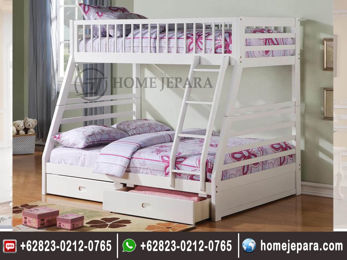 Tempat Tidur Tingkat Modern Mewah