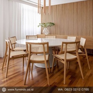 Set kursi makan modern terbaru