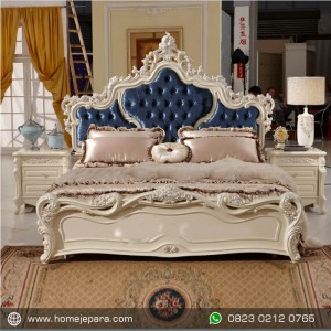 Tempat tidur ukiran duco modern