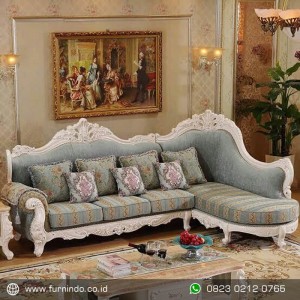 Sofa sudut ukiran duco