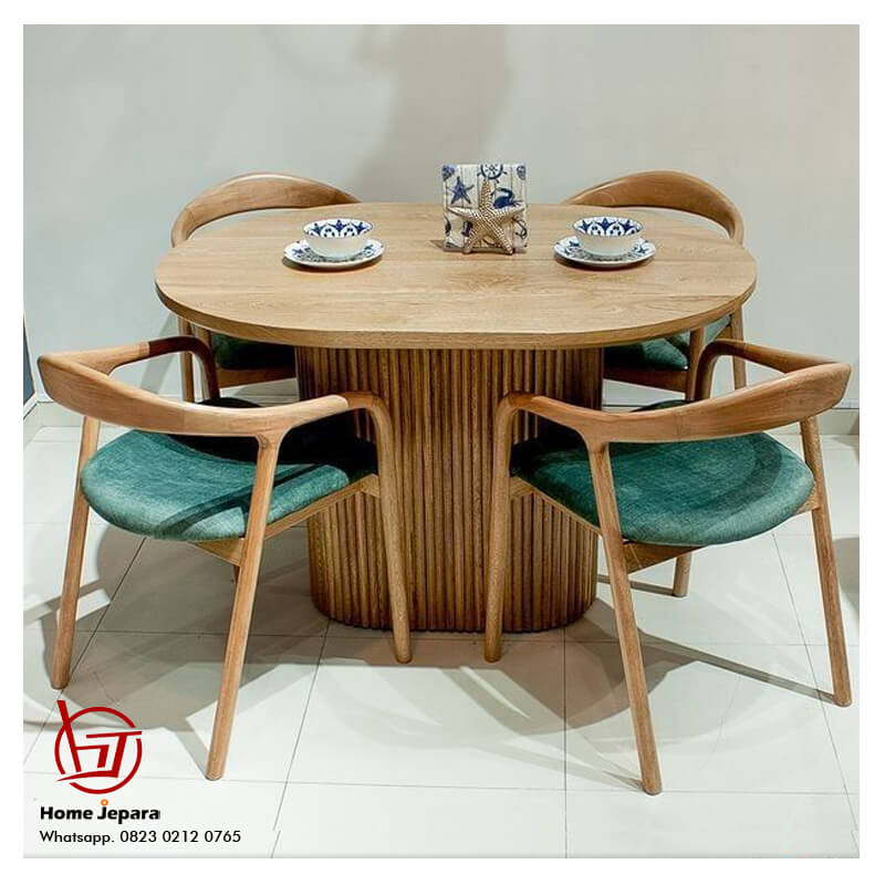 Set Kursi Makan Cafe Jati Set Kursi Makan Cafe Jati
