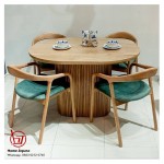 Set Kursi Makan Cafe Jati